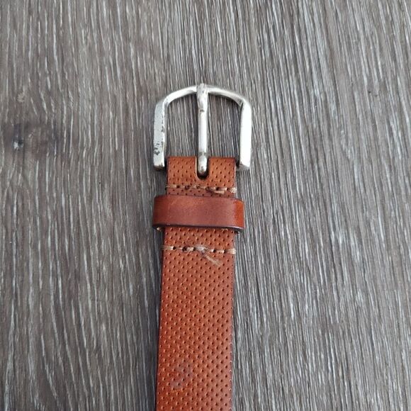 Vintage Fabio Corti Italian Leather Belt Large - Picture 3 of 6
